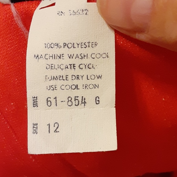 70"s vintage Melissa Lane dress size 12 - Picture 7 of 7